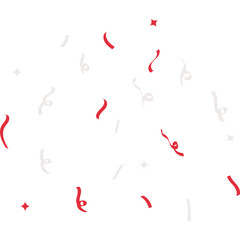 Indonesia Flag Confetti