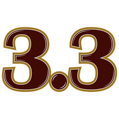 Obraz premium Date Sale Number