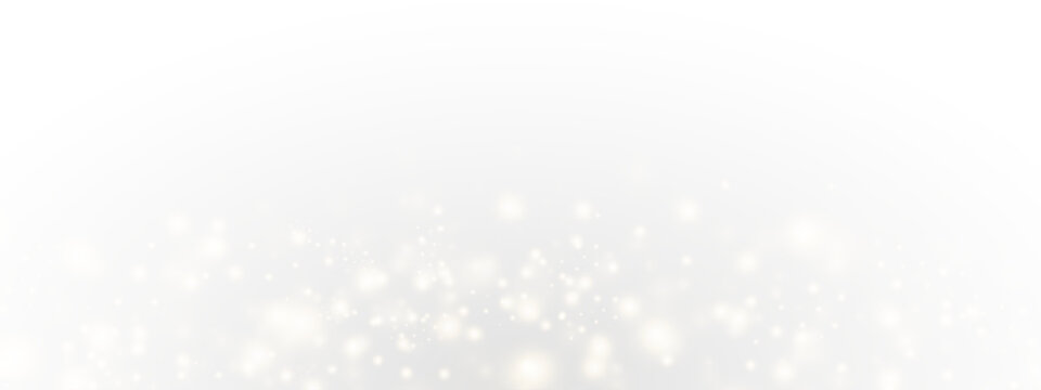 Party abstract background with glittering bokeh, glowing lights, and shimmering effects. Glamorous gold and silver sparkles create a magical, retro night atmosphere.