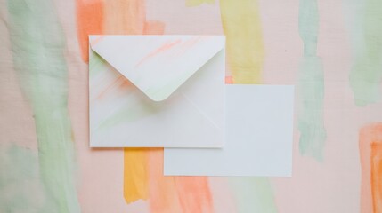 Stylish card invitation for wedding or birthday celebrations creative design bright colors modern aesthetic