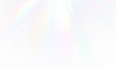 Ray and glare effects in realistic refract overlay with burst of bright blur. Radiant blurred shine and glowing light crystal texture perfect for abstract and fantasy compositions. © HAIK