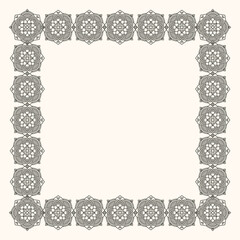 Minimalist hand drawn vector frame. Art for greeting cards, wedding invitations, poster design, postcards, branding, logo design, background.
