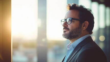 Obraz premium Professional practitioners in professional suits and confident smiles embody creativity and concentration.