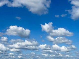 Fototapeta premium blue sky with white clouds