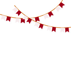 Indonesia Bunting Flag Decoration