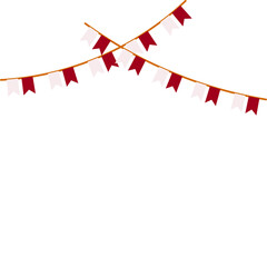 Indonesia Bunting Flag Decoration