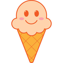 Ice Cream Cone Character