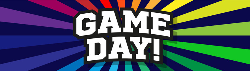 Fototapeta premium Game day