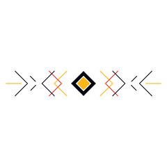 Ethnic  Border Decorative