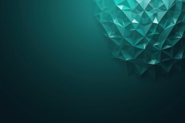 Abstract blue geometric background with triangle shapes and digital texture design