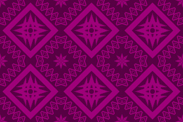 Ethnic Figure aztec embroidery style.Geometric ikat oriental traditional art pattern.Design for ethnic background,wallpaper,fashion,clothing,wrapping,fabric,element,sarong,graphic,vector illustration.