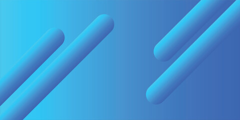 Abstract blue background with diagonal lines. Dynamic shapes composition. Vector illustration