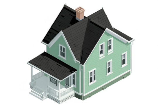 Vintage House Exterior Design