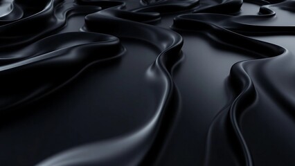 A photo featuring a series of elongated, dark lines that resemble a sleek.