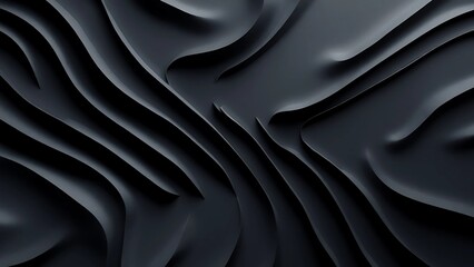 A photo featuring a series of elongated, dark lines that resemble a sleek.