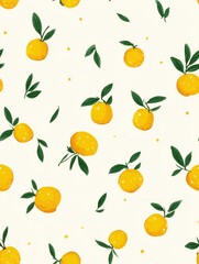 Obraz premium seamless pattern with fruits