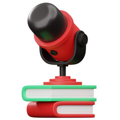 Fototapeta premium 3D Academic Talk Icon