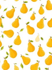 Obraz premium seamless pattern with fruits