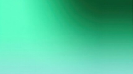 Fototapeta premium Gradient of light green and light blue colors. the background is a solid shade of green with a slightly darker shade on the top and bottom edges.