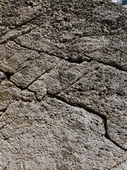 Natural rough rock surface