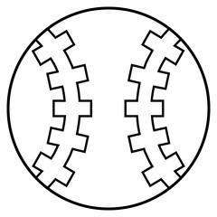 Baseball Icon Line_1