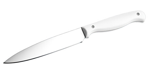 Obraz premium Sharp, white kitchen knife