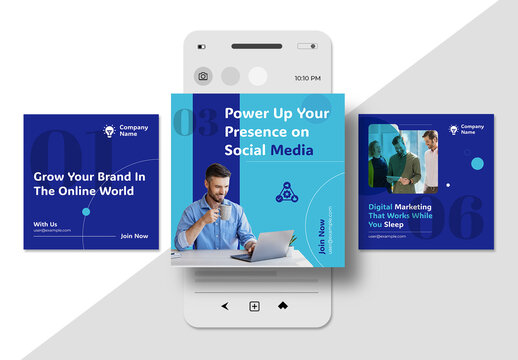 Digital Business Social Media Post