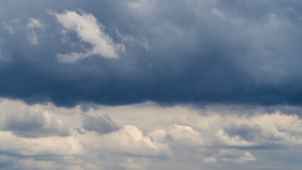 Cumulus congestus, par temps orageux