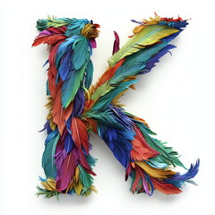 Fototapeta premium 3D rendering of a letter 