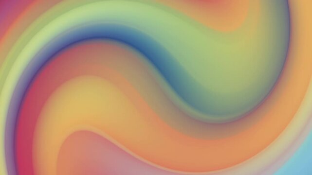 Swirling pastel rainbow abstract art suitable for backgrounds, packaging design, posters, stationery, and social media graphics with vibrant colors.