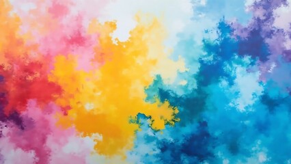 A vibrant and colorful abstract design featuring a variety of shades and tones of colors blending together.
