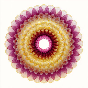 A vector illustration of a centriole