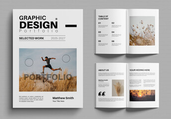 Graphic Design Portfolio Layout