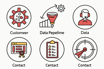 set of medical icons