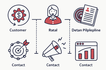 vector illustration of human body parts