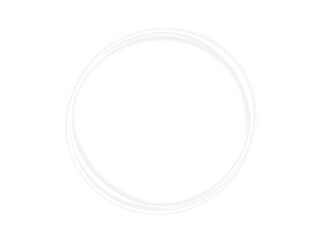 Abstract white light speed lines neon rings glowing circles movement on black background vector illustration. .White light effect. PNG.