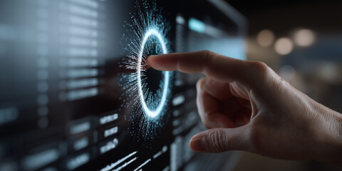  Pinched gesture forms modular signal ring showing AI command loop.
