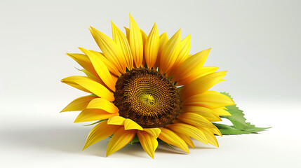 Obraz premium 3D Realistic Sunflower