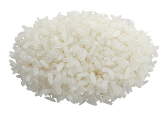 Cooked White Rice: Texture, Grains, and Culinary Uses on transparent background