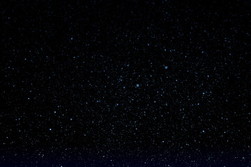 Space star shape sky night background, black starry cosmos abstract pattern dark blue science,...