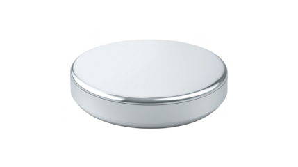 Blank 3D cosmetic cream jar, tube, and container for skin face care products, isolated on white background