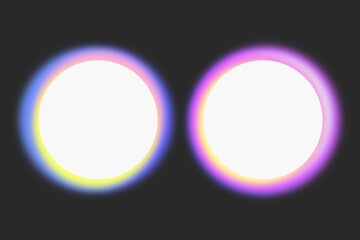 Gradient pink black neon circle background, abstract bright grain gradation texture, abstract background vector, movie film bright light, focus, diaphragm optics