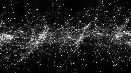 Abstract network of connections (28)