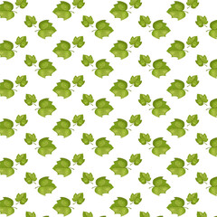 Seamless pattern pumpkins leaves for autumn harvest, Halloween, and Thanksgiving design. For greeting cards, posters, flyers, banners for fall festivals and farmers’ markets, packaging, textile
