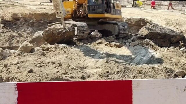 constraction site Baku