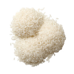 White Rice Balls Close-up