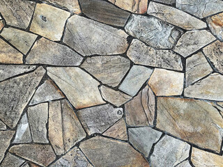 Obraz premium 地面、タイル、石材、テクスチャ、質感、道路