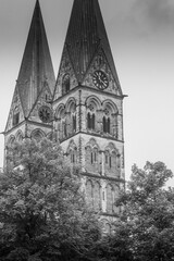 old church in bremen, germany