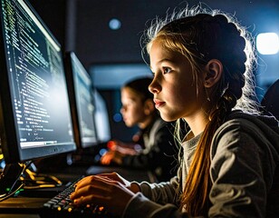 コンピューターで仕事をする人のイメージ