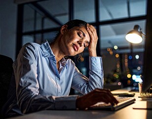 コンピューターで仕事をする人のイメージ